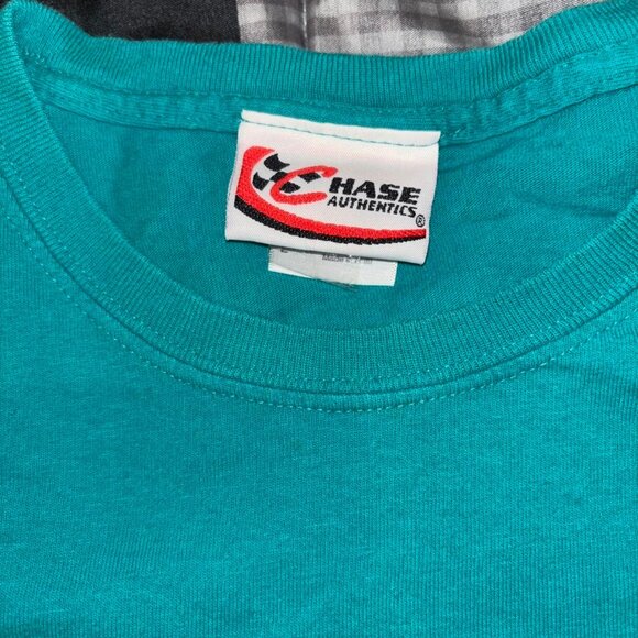 Ricky Stenhouse Jr Chase Authentics #17 Zest Chassis Tee Size Large - Picture 5 of 6